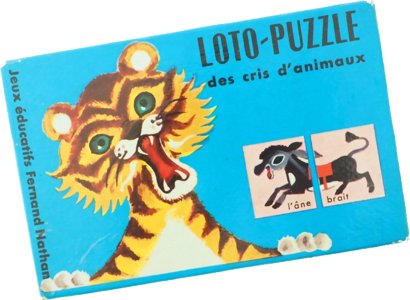 Loto-puzzle - des cris d'animaux