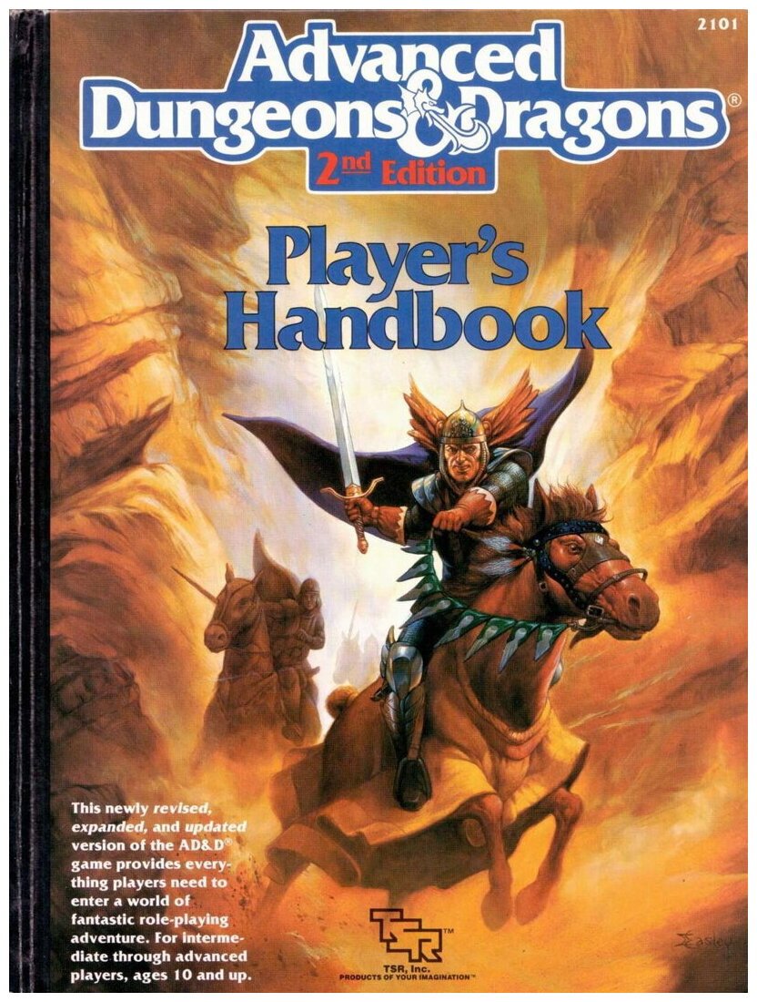 AD&D2 - Player's Handbook