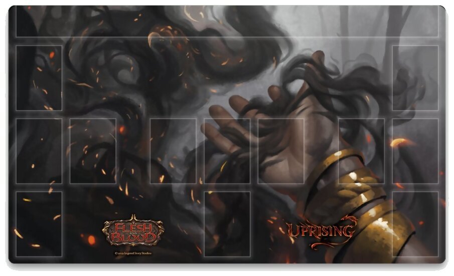 Flesh and Blood TCG - Tapis de jeu - Rake The Embers