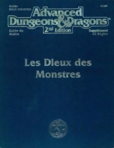 AD&D2 - Les Dieux des Monstres