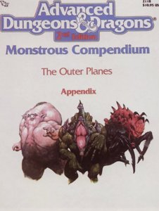 AD&D2 - Monstrous Compendium - The Outer Planes - Appendix