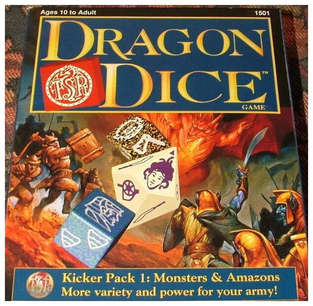 Dragon Dice – Monsters & Amazons - Kicker Pack 1