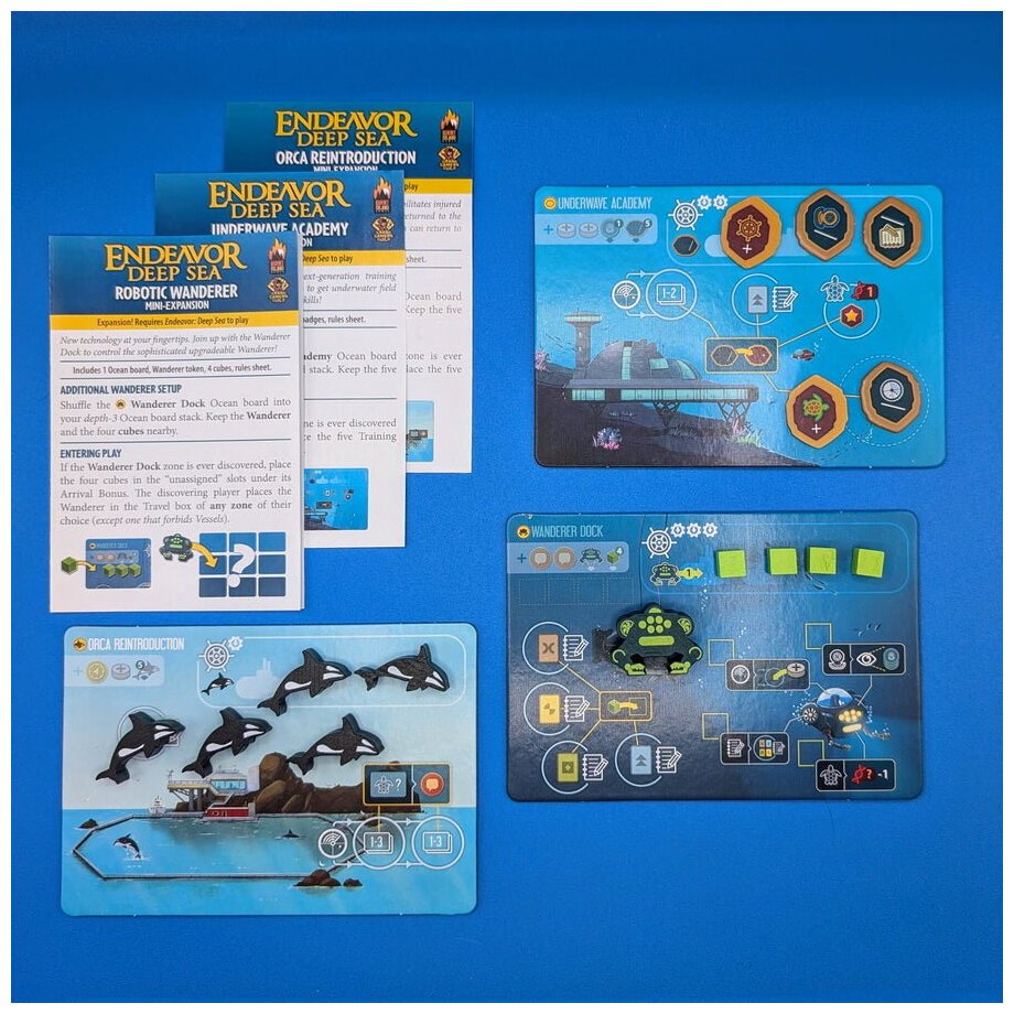Endeavor Deep Sea - Mini Expansion 3-Pack