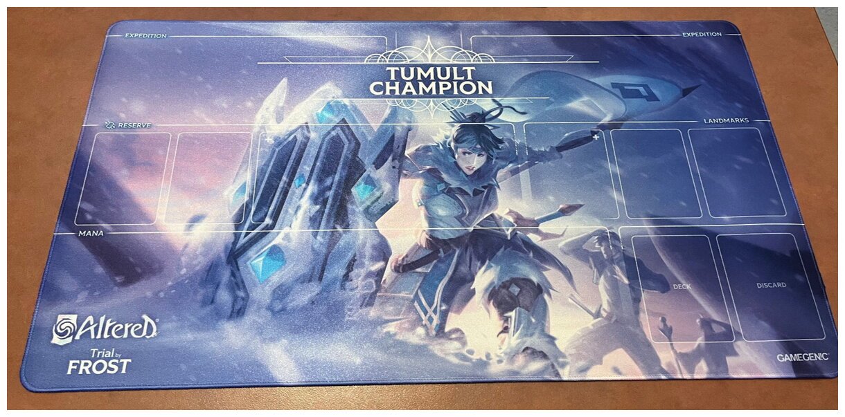 Altered - Tapis de Jeu - Trial by frost - Tumult Champion