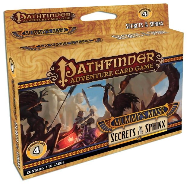 Pathfinder Adventure Card Game - Secrets Of The Sphinx - Mummy's Mask – Adventure Deck 4