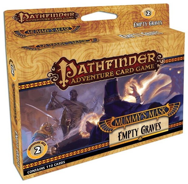 Pathfinder Adventure Card Game - Empty Graves - Mummy's Mask – Adventure Deck 2