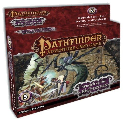 Pathfinder Adventure Card Game – Herald Of The Ivory Labyrinth - Wrath Of The Righteous Adventure Deck 5