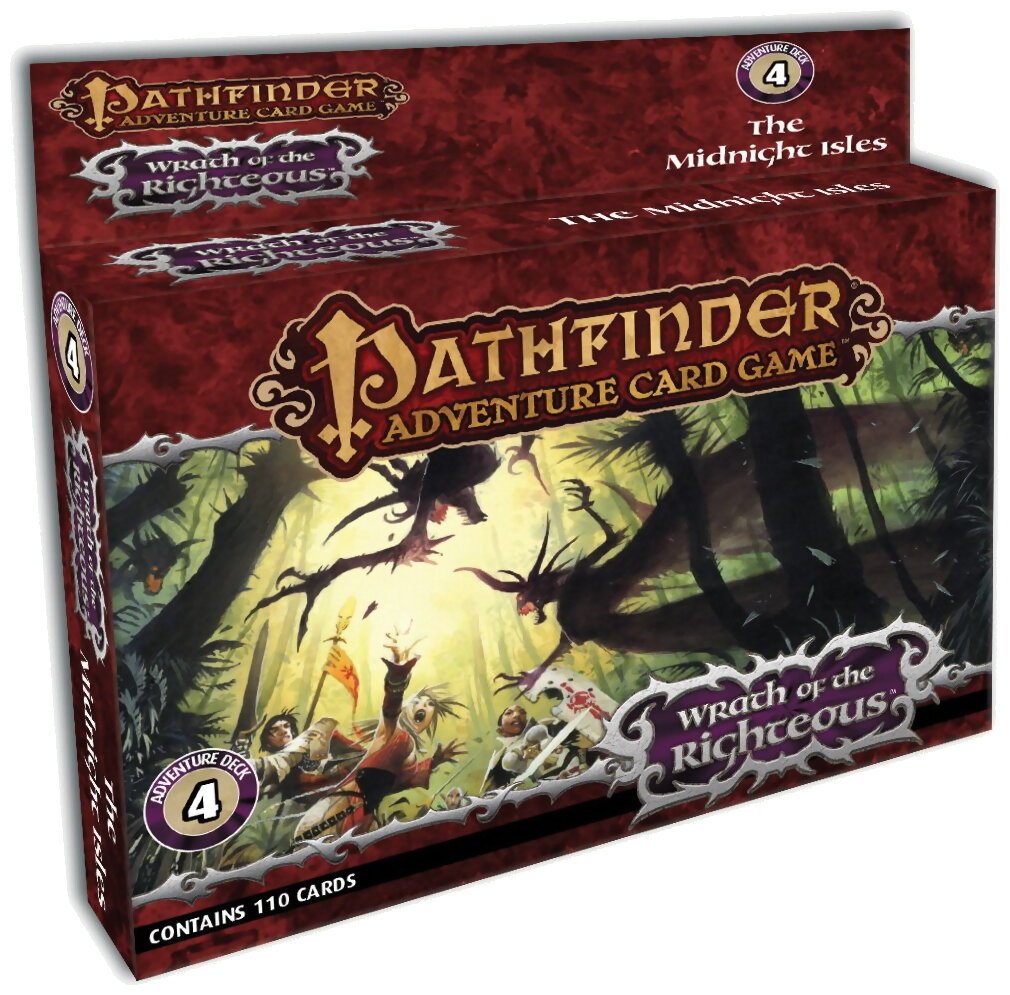 Pathfinder Adventure Card Game  – The Midnight Isles - Wrath Of The Righteous Adventure Deck 4