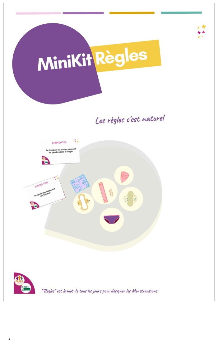 Minikit Règles - Les Règles, C'est Naturel