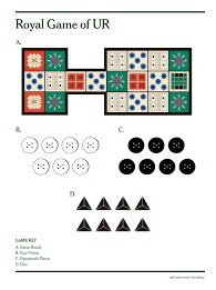 Jeu Royal Ur - Print And Play