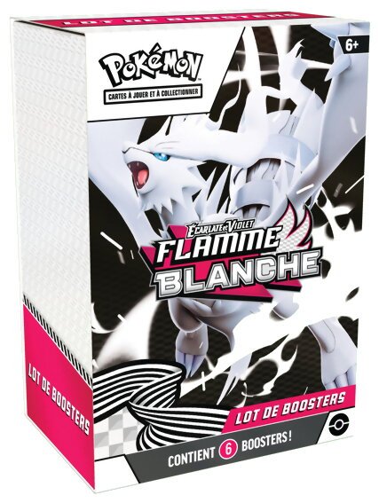 Pokémon JCC - Lot de Boosters - Flamme blanche