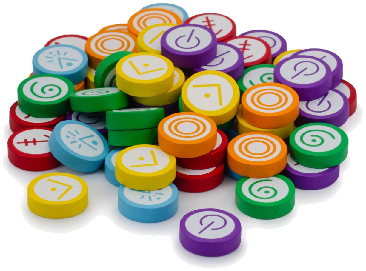 Vantage - Wooden Skill Tokens