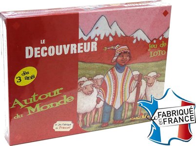 Le découvreur Autour du monde - Jeu de Loto