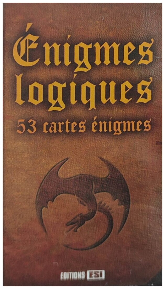 Énigmes Logiques - 53 Cartes énigmes