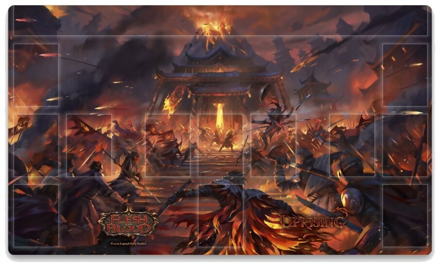Flesh and Blood TCG - Tapis de jeu - Battle Scene - Uprising