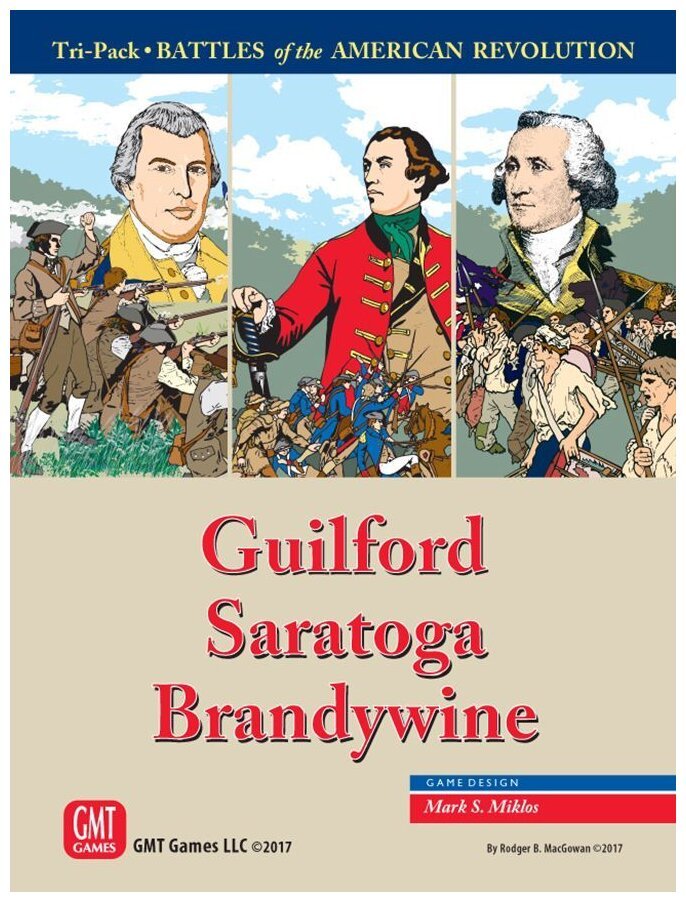 Battles of the American Revolution Tri-pack - Guilford, Saratoga, Brandywine