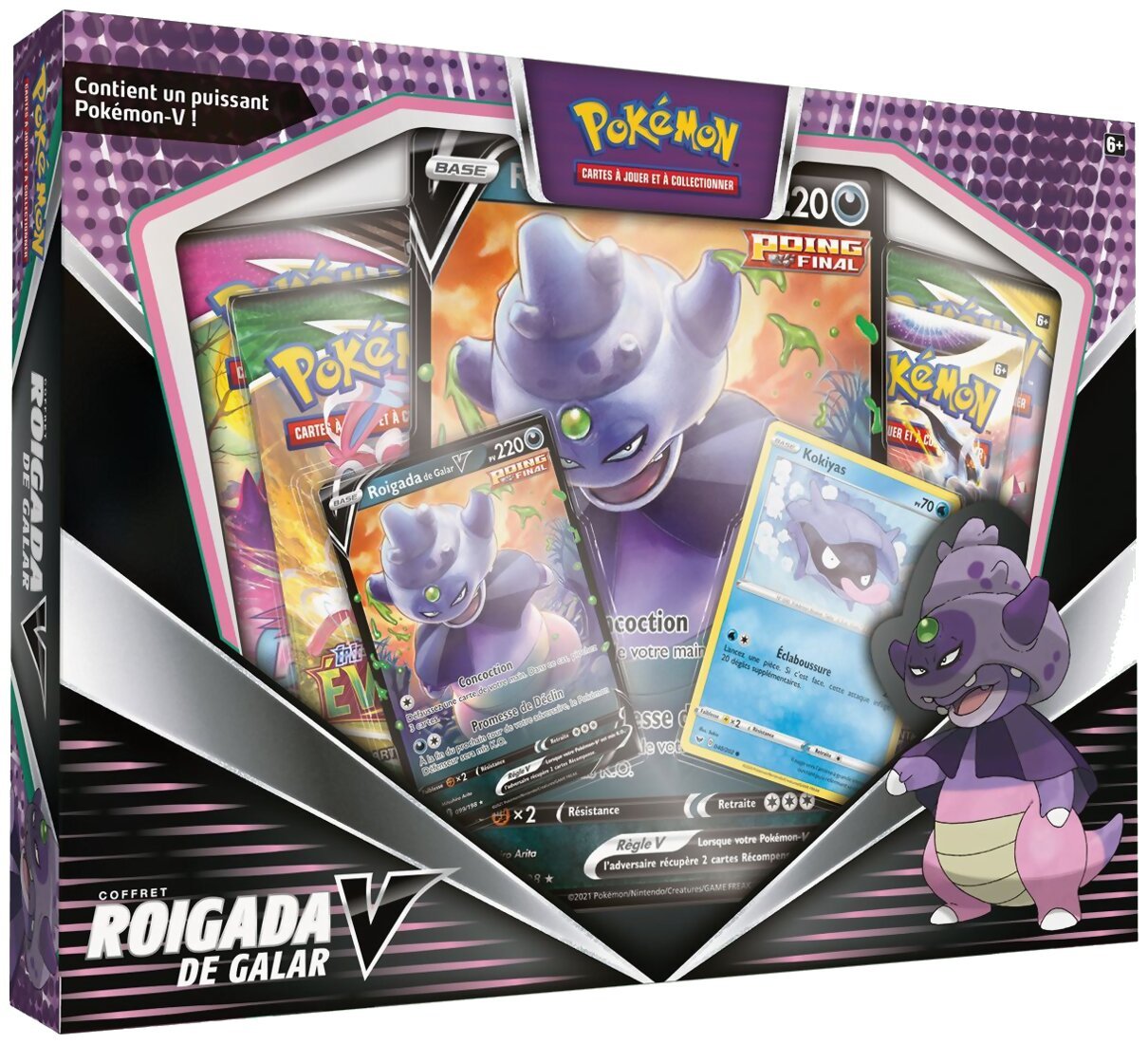 Pokémon JCC - Coffret - Roigada de Galar-V
