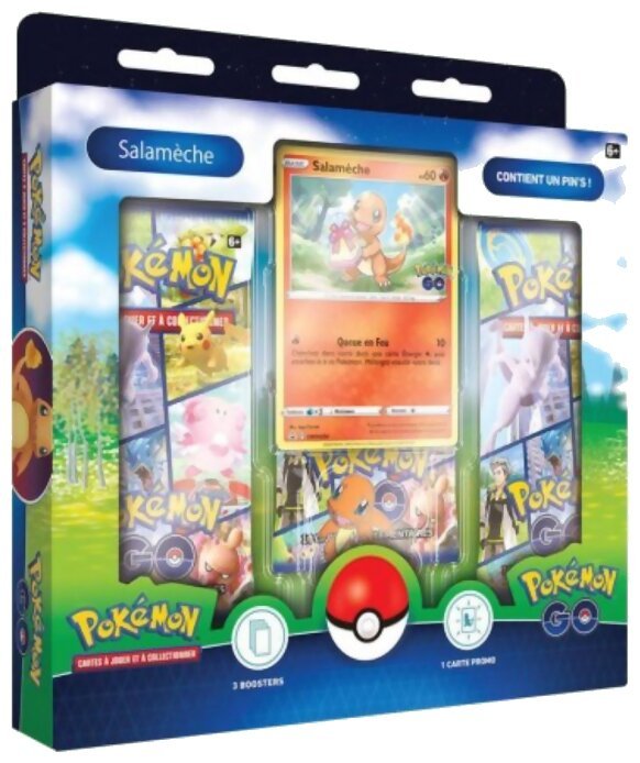 Pokémon JCC - Collection avec pin's - Salamèche - Pokémon Go