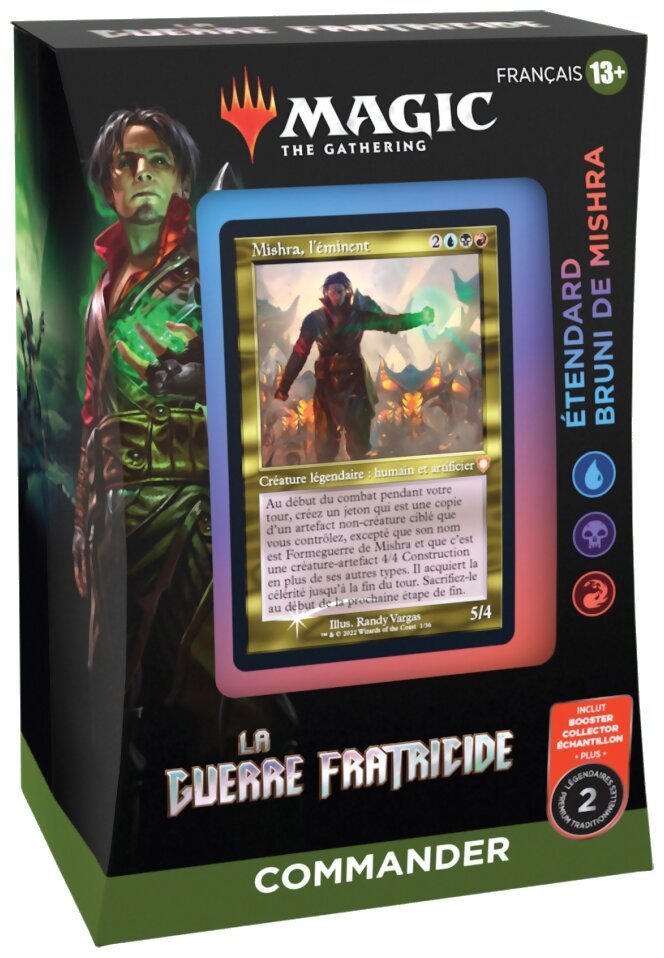 Magic  - Commander - Étandard Bruni de Mishra - La Guerre Fraticide