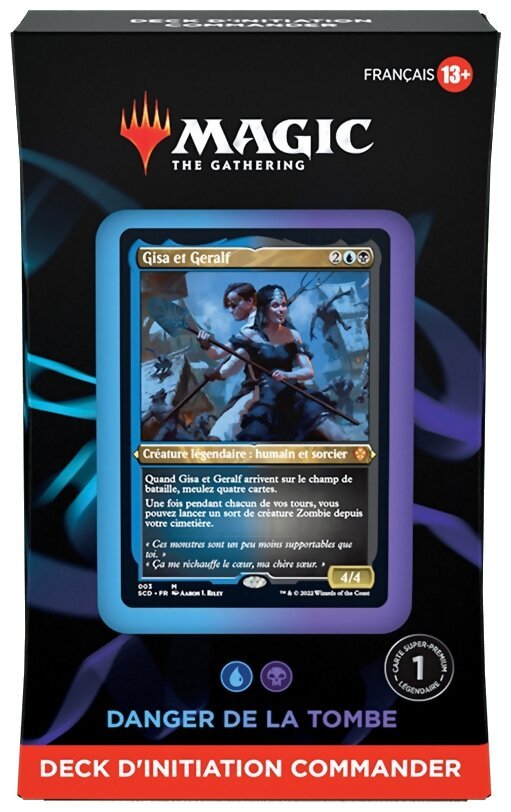 Magic  - Deck d'initiation Commander - Danger de La Tombe