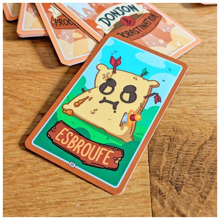 Donjon & Procrastination - Carte Esbrouffe