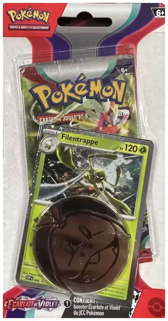 Pokémon JCC - Cheklane - Filentrape - Écarlate Et Violet