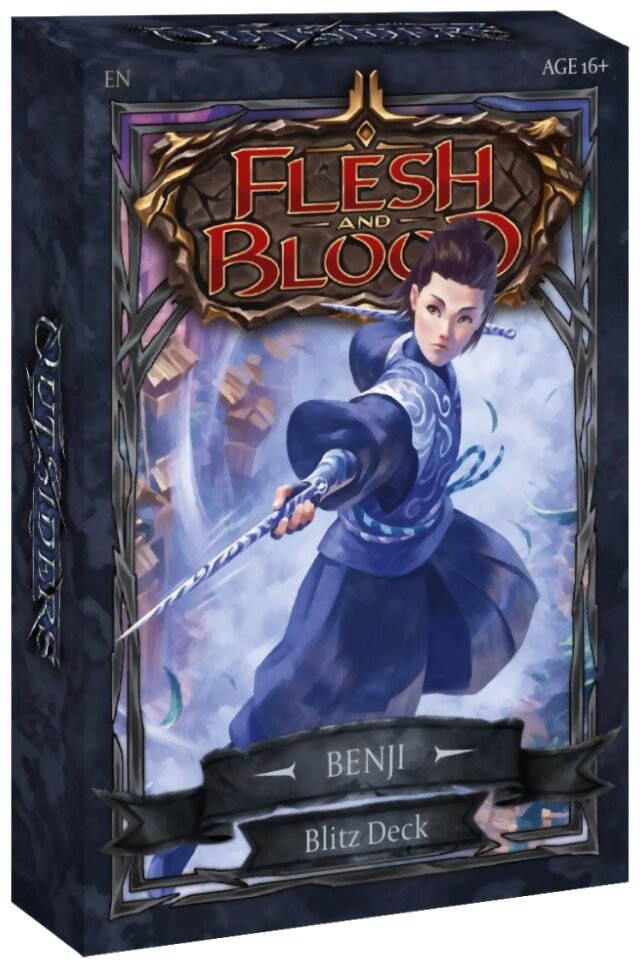 Photo: Flesh and Blood - Blitz Deck - Benji - Outsiders