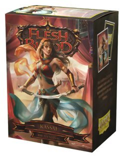 Flesh and Blood TCG - 100 Art Sleeves - Kassai