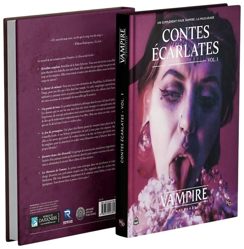 Vampire - La Mascarade - Contes Écarlates Vol.1 - 5e Edition