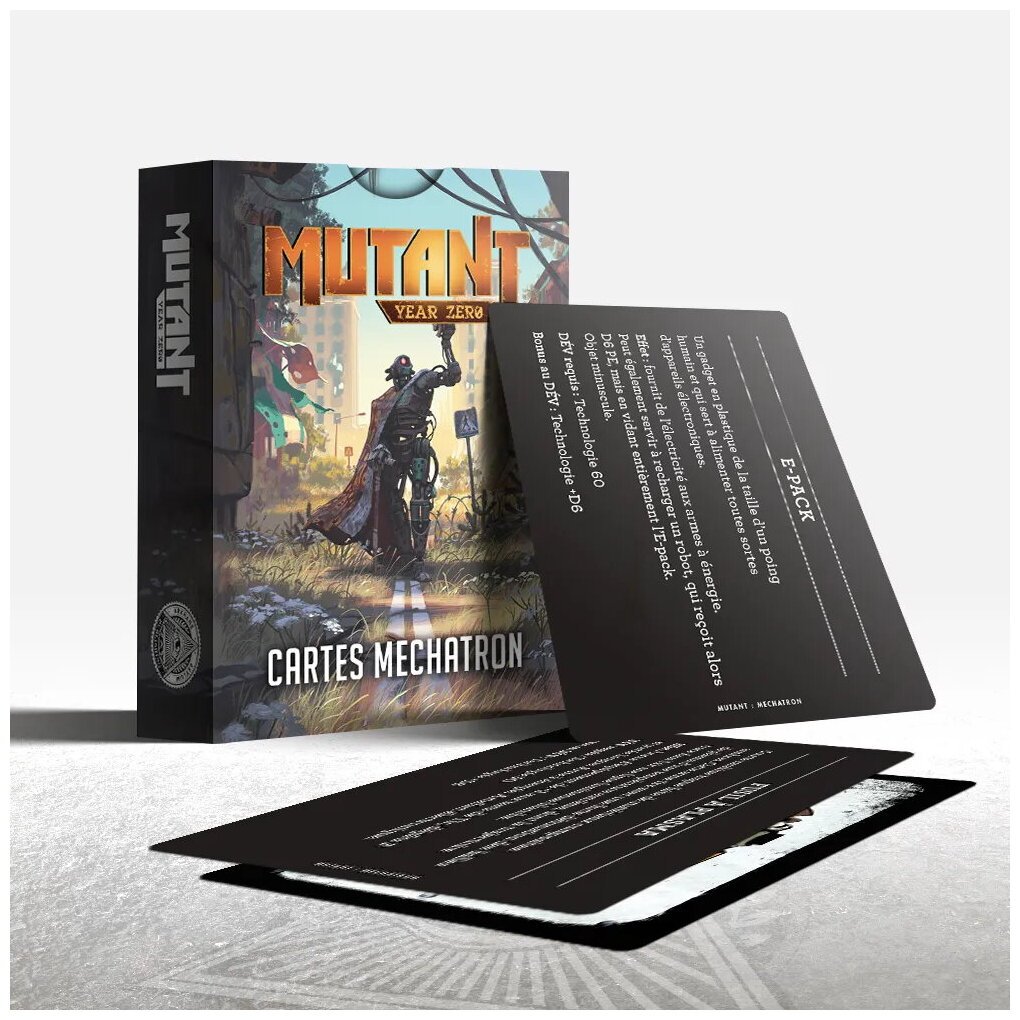 Mutant Year Zero - Deck De Cartes Mechatron
