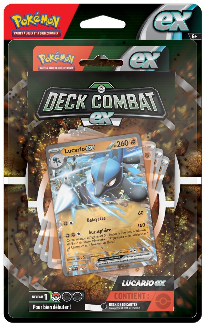 Pokémon JCC - Deck Combat ex - Lucario-ex