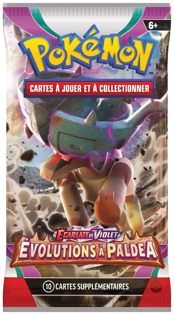 Pokémon JCC - Booster - Évolutions à Paldea