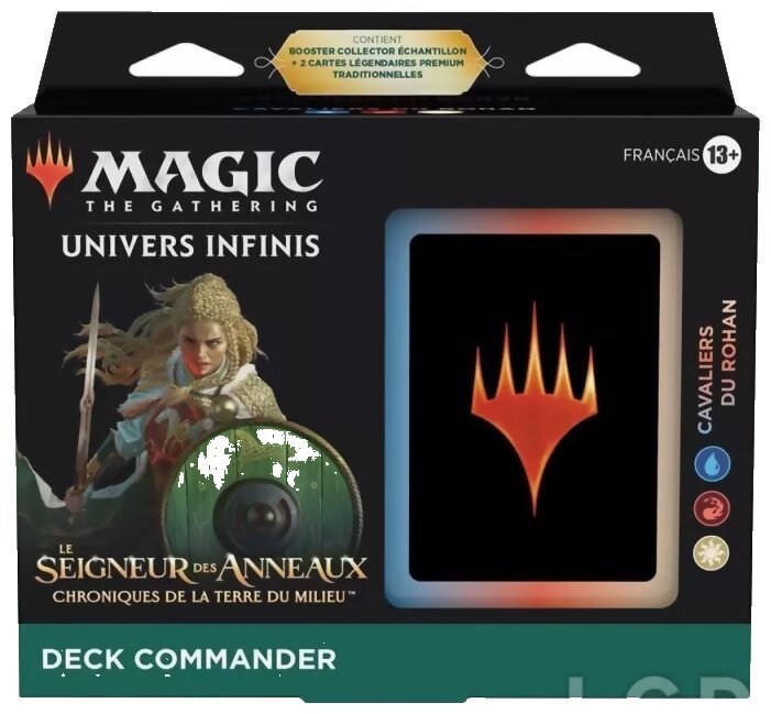 Magic - Deck Commander - Cavaliers du rohan - Univers Infinis - Chroniques de la terre du milieu