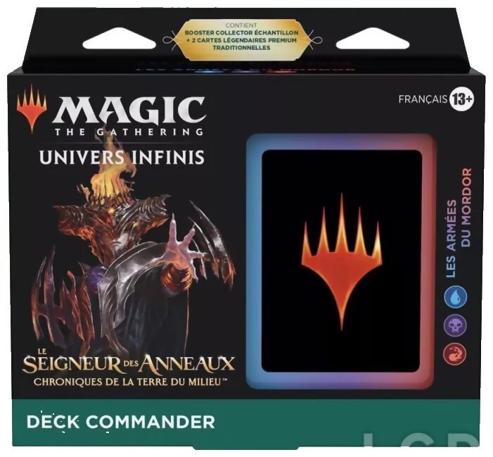 Magic - Deck Commander - Les Armées du Mordor - Univers Infinis - Chroniques de la terre du milieu