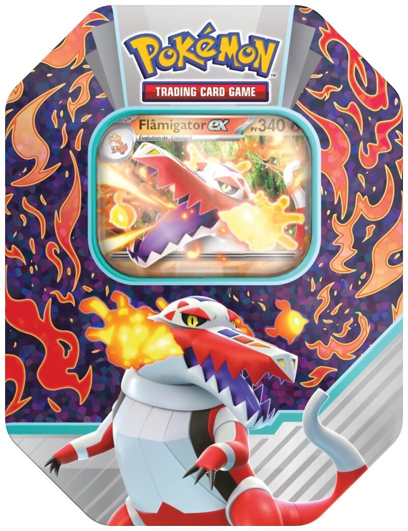 Pokémon JCC - Boîte - Flamigator-ex - Partenaires de Paldea