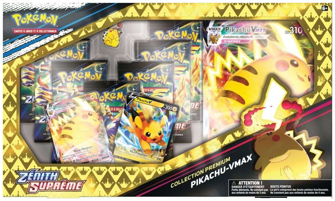 Pokémon JCC - Collection Premium - Pikachu-VMAX - Zénith Suprême