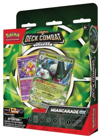 Pokémon JCC - Deck Combat Deluxe - Miascarade-ex
