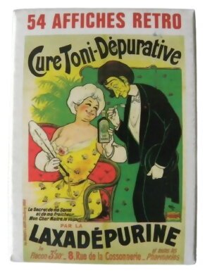 Jeu de 54 cartes - 54 Affiches Rétro