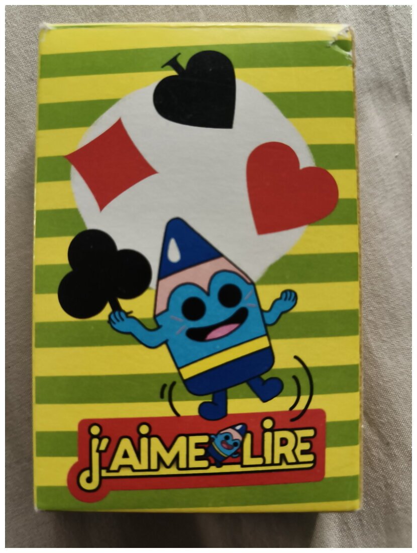Jeu De Cartes J'aime Lire