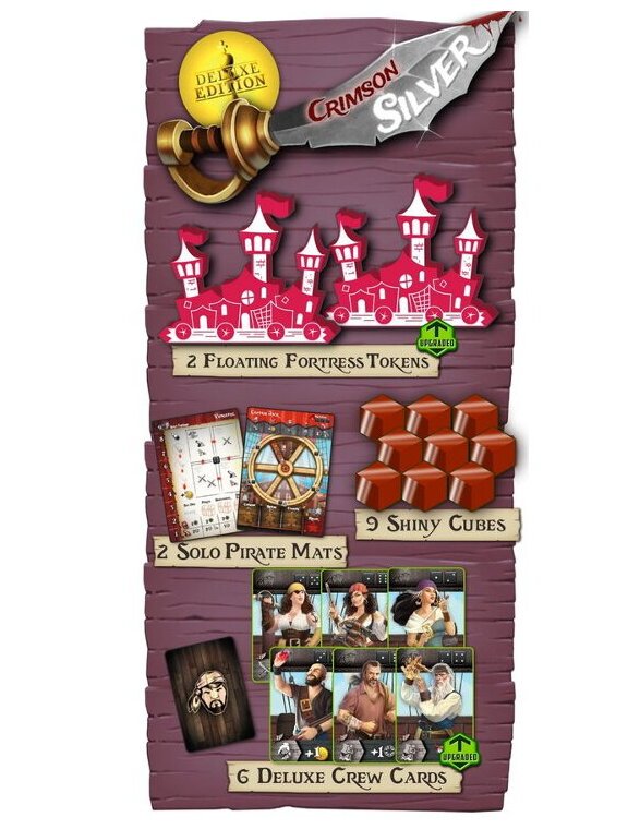 Tiny Epic Pirates - Crimson Silver