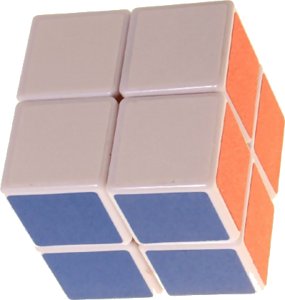 Twisty puzzle 2x2 - avec bordure - Taille 2x2
