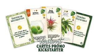 Verdant - cartes promo kickstarter