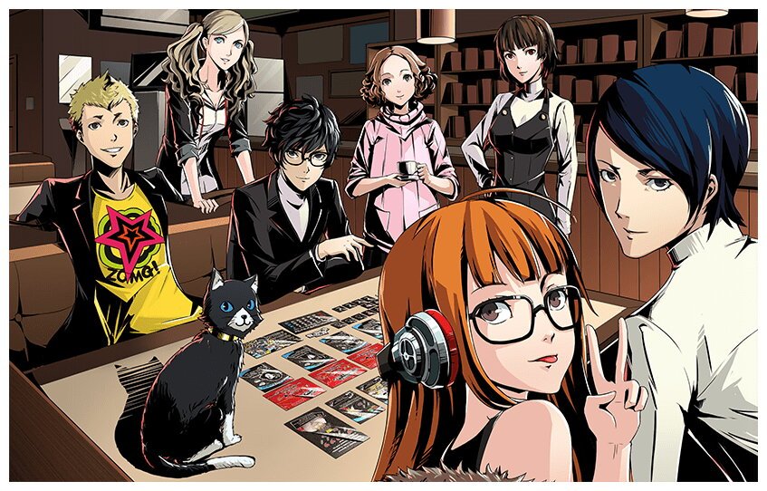 Persona 5 Print & Play Board Game