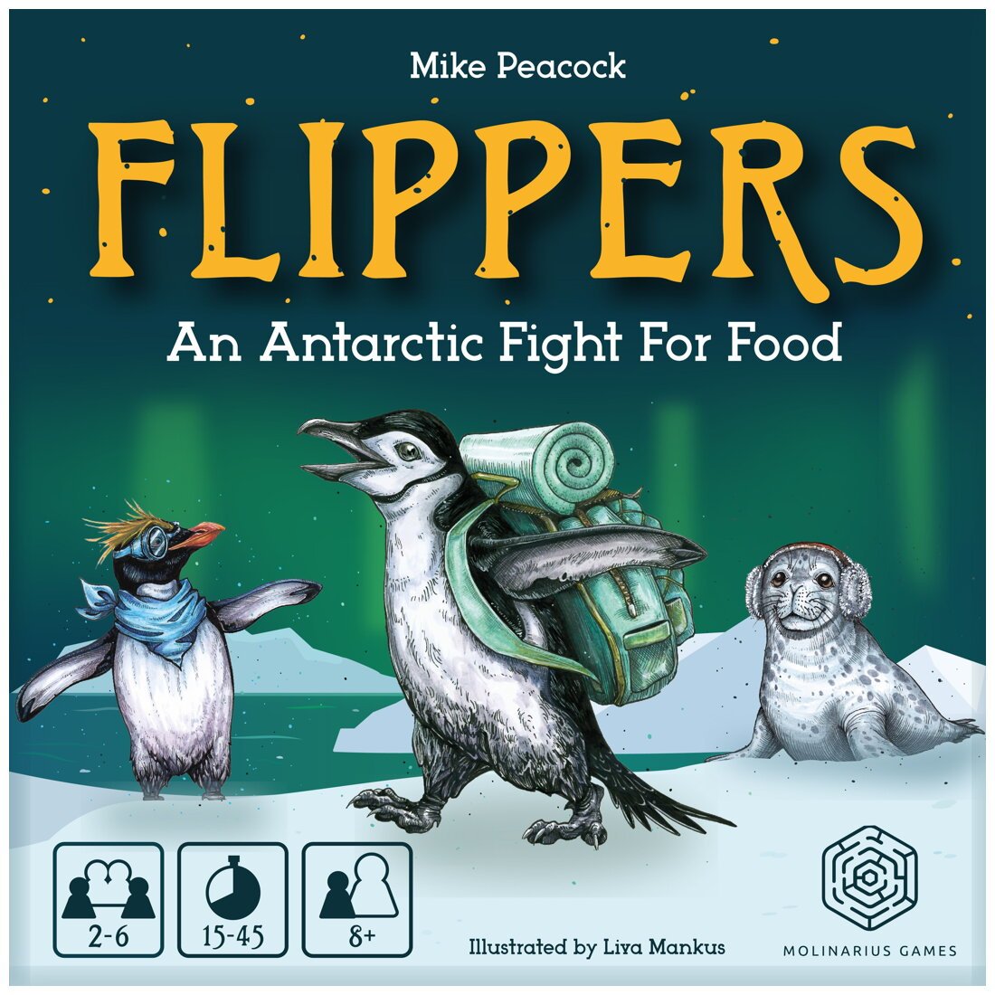 Flippers - An Antarctic Fight For Food