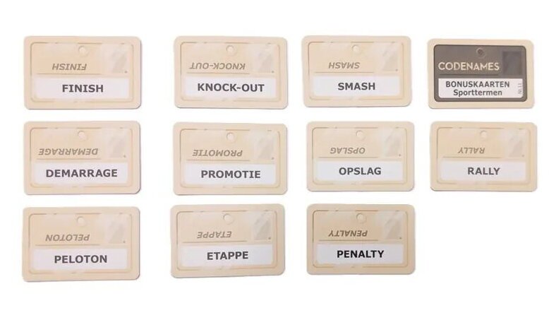 Codenames - Sporttermen