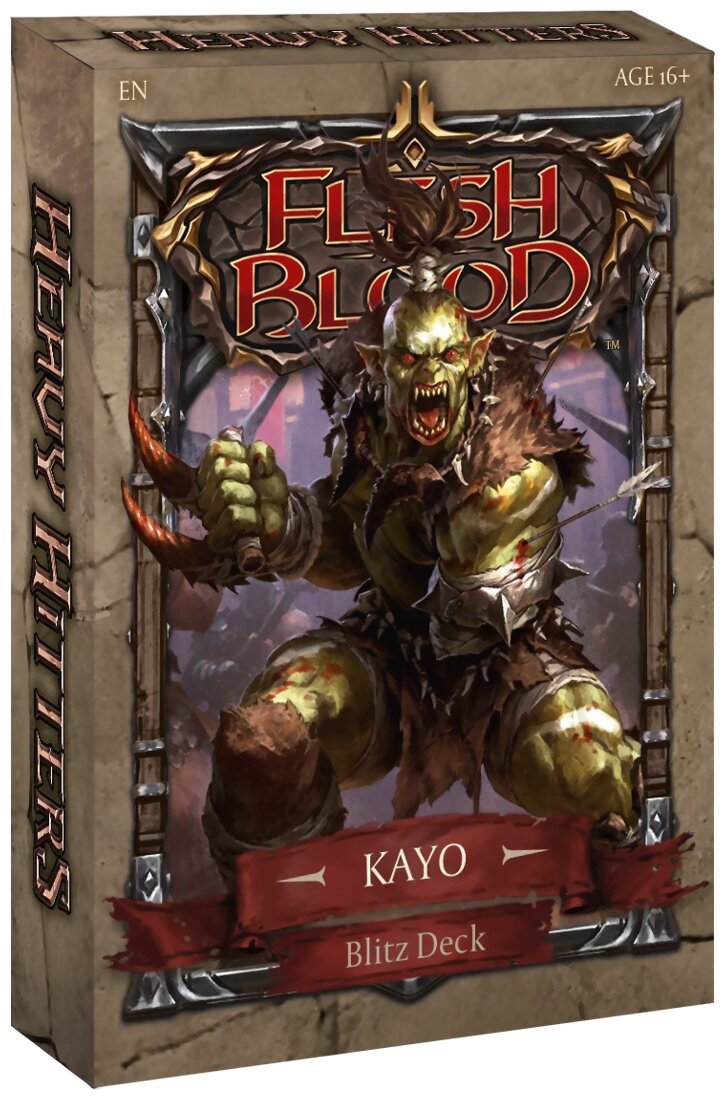 Flesh and Blood TCG - Blitz Deck - Kayo - Heavy Hitters