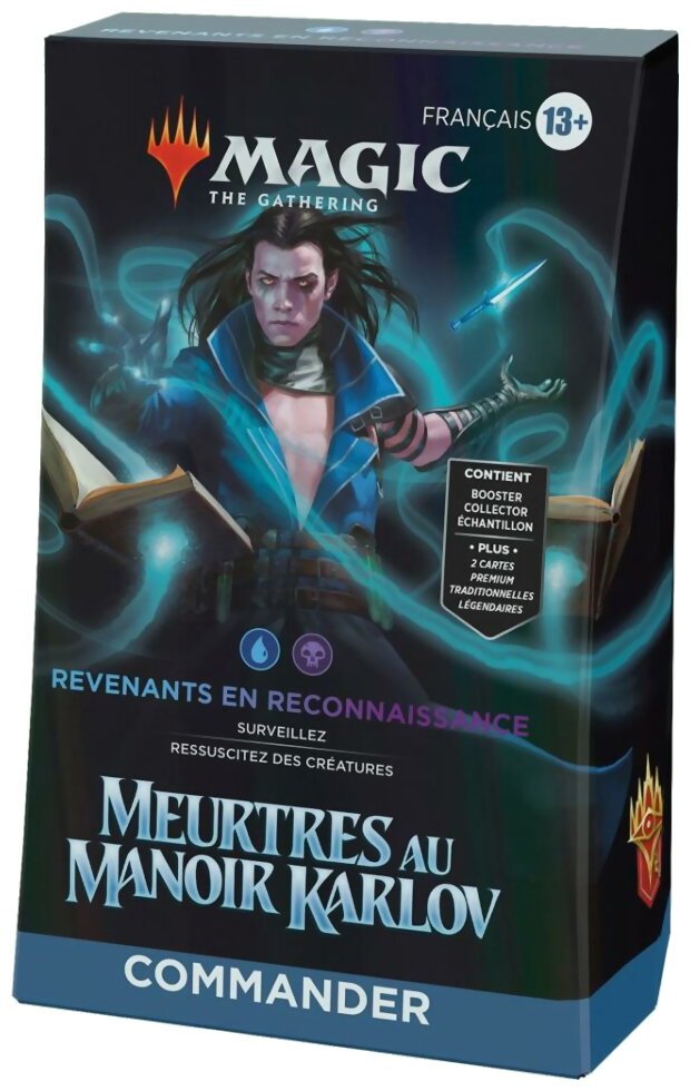 Magic -  Deck Commander - Revenants en reconnaissance - Meurtres Au Manoir Karlov