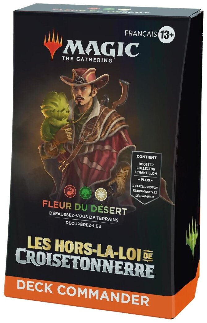 Magic - Deck Commander - Fleur Du Désert - Les Hors-La-Loi De Croisetonnerre