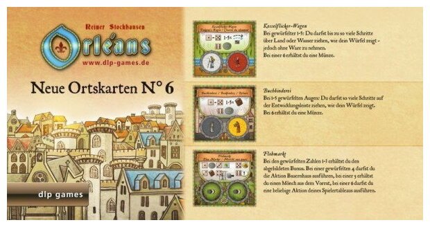 Orléans - Neue Ortskarten N° 6