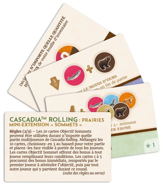 Cascadia Rolling - Prairies - Sommets